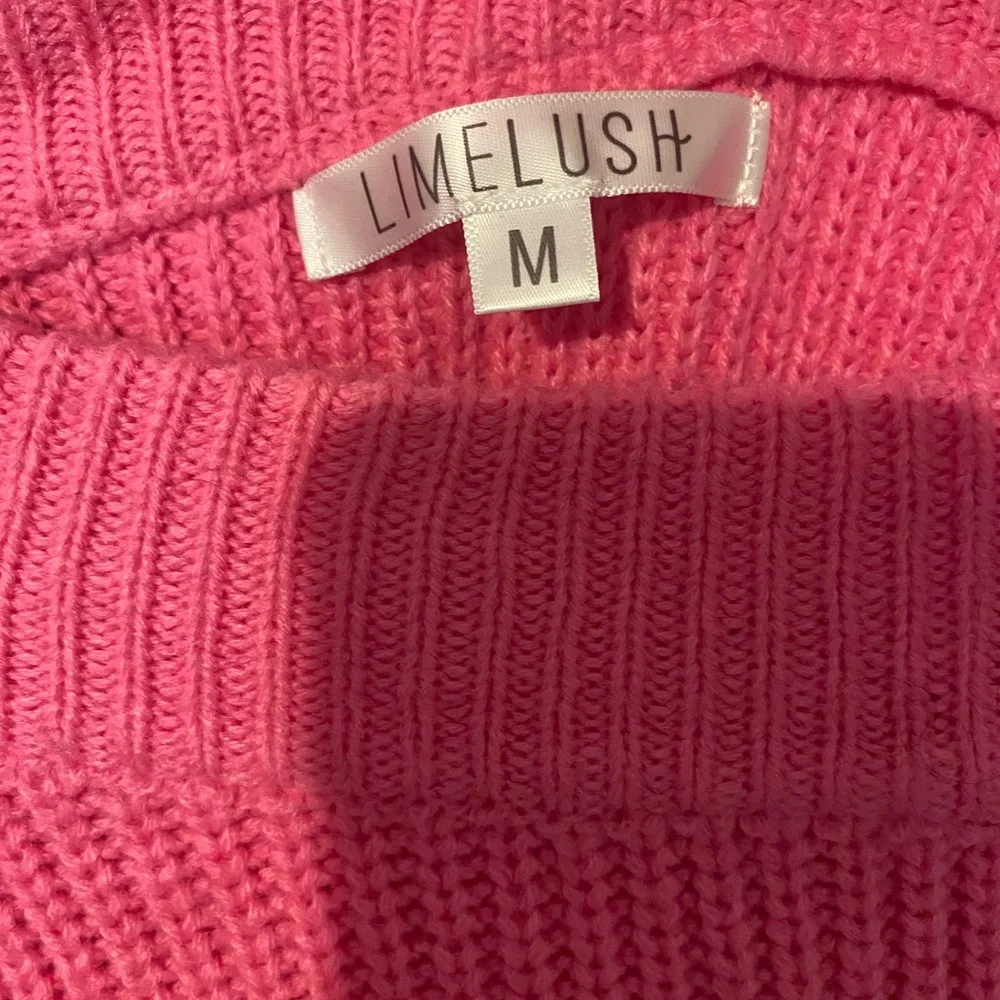 Limelush cable knit sweater. 
Size medium - Picture 2 of 2